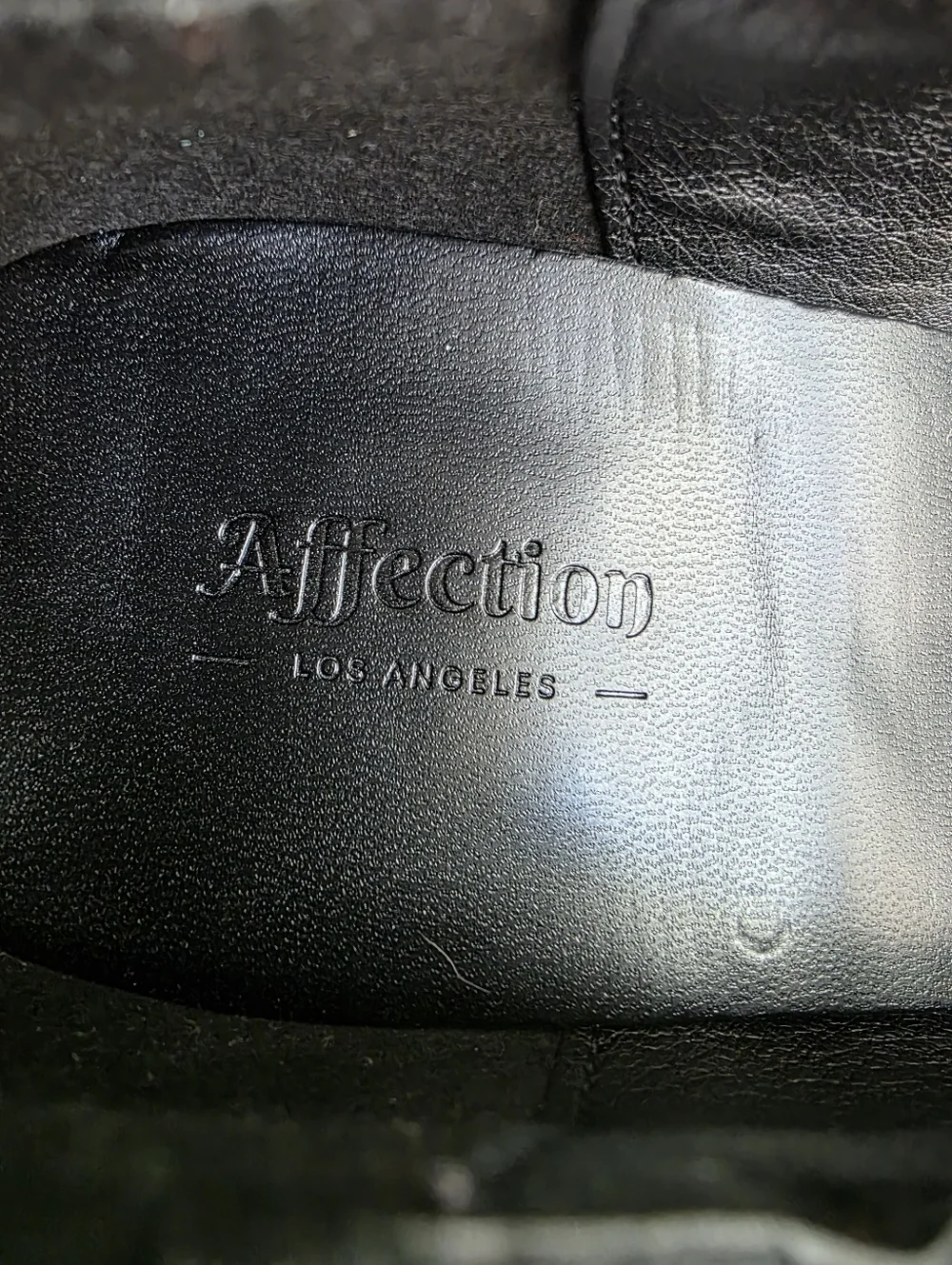 Affection Los Angeles Patent Lug Sole Platform Mary Janes - Dark Brown - 7.5 NEW